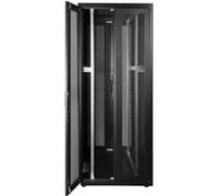 KOMELEC Baie Serveur Informatique 42u 800 X 1000 Double Porte Nid D'abeille Noir