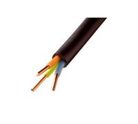 CONECTICPLUS Bobine de câble électrique rigide 3x1.5 mm_ R2V 100 mètres noire
