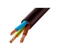 CONECTICPLUS Bobine de câble électrique souple 3x1.5 mm_ H07RNF 50 mètres noire