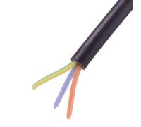 CONECTICPLUS Bobine de câble électrique souple 3x2.5 mm_ H07 RNF 3 mètres noire