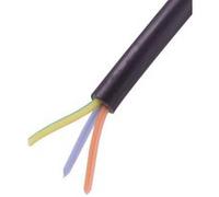 KOMELEC Bobine De Câble Electrique Souple 3x2.5mm² H07 Rnf 50m Noire