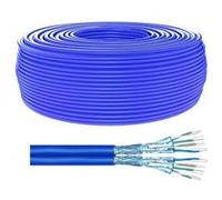 CONECTICPLUS Bobine de câble ethernet rj45 cat7a+ double monobrin double blindage cuivre awg22 100m G