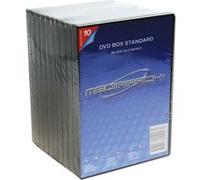 KOMELEC Boitier Dvd Standard Noir 1 Dvd Pack 10