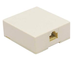 CONECTICPLUS Boitier Mural 1 Port RJ45