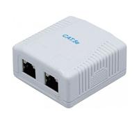 CONECTICPLUS Boitier mural rj45 2 ports cat5e blindé