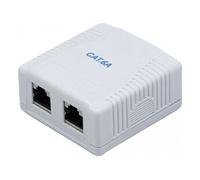 CONECTICPLUS Boitier mural rj45 2 ports cat6a blindé