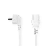 CONECTICPLUS Câble électrique secteur 1.80m blanc
