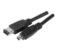KOMELEC Câble firewire 400 6/4 2m noir