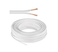 Goobay Câble de haut-parleur 67750 Blanc 10 m