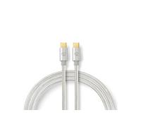 CONECTICPLUS Câble usb 2.0 type c - 100w 2m nylon tressé