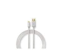 CONECTICPLUS Câble usb 2.0 vers micro usb b - nylon tressé 3 mètres