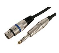 CONECTICPLUS Câble xlr femelle jack 6.35mm 10m mono