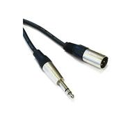 CONECTICPLUS Câble xlr mâle jack 6.35 mâle symetrique 1 mètre