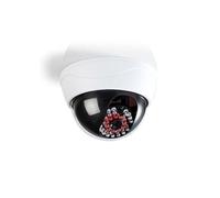 CONECTICPLUS Caméra factice dôme de surveillance ip44 blanche