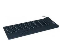 KOMELEC Clavier d'ordinateur pour baie 19 pouces silicone usb étanche