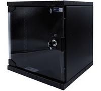 KOMELEC Coffret Mural Informatique 10 Pouces 6u Prof: 300mm Noir