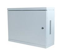 KOMELEC FRANCE Coffret Mural Informatique Fixe 3u 19 Pouces Prof : 180mm Gris