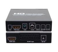 CONECTICPLUS Convertisseur Péritel et HDMI vers HDMI