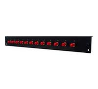 CONECTICPLUS Face avant fibre optique équipée 12 st mm pour tiroir optique 1u