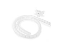 KOMELEC FRANCE Gaine Pour Câbles Et Fils En Spirale Ø Max : 22mm Blanche Blanc