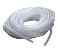 Velleman SW09 Rouleau de ruban spirale Blanc transparent 10 m x 9 mm