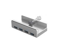 CONECTICPLUS Hub usb 3.0 à 4 ports en aluminium clipsable