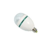 CONECTICPLUS Jeu de lumière ampoule e27 demi-sphère à led rgb 3x1w Multicolore