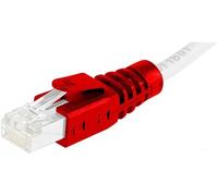 KOMELEC FRANCE Manchon Rj45 Clipsable Rouge (sachet De 10)