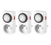 Minuteur Komelec Micro KOMELEC Minuteur Electrique Programmable Mini Pack De 3