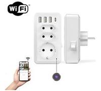 KOMELEC FRANCE Multiprise caméra espion wifi hd