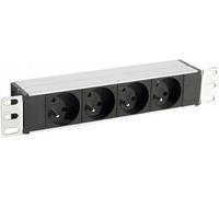 CONECTICPLUS Multiprise électrique 4 prises cee 7/5 rackable 10 pouces