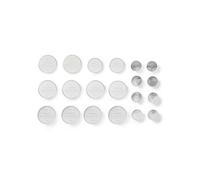 KOMELEC FRANCE Pack De 20 Piles Lithium 3v Type Cr Et 1.5v Lr