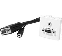 CONECTICPLUS Prise Murale VGA + Audio avec câble de 15cm - 45x45