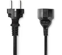 CONECTICPLUS Rallonge électrique 10m noire Noir G