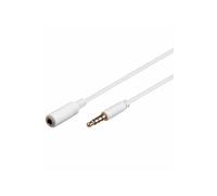 CONECTICPLUS Rallonge jack 3.5mm 4 broches pour casque/micro - 1.5m