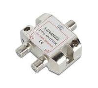 CONECTICPLUS Répartiteur antenne satellite 1 entrée 2 sorties 5-2500Mhz