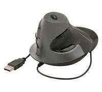 CONECTICPLUS Souris d'ordinateur verticale usb 5 boutons noire - droitier