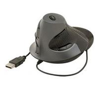 KOMELEC FRANCE Souris Verticale Usb 5 Boutons Noire Droitier