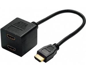 CONECTICPLUS Splitter hdmi male 2 hdmi femelles 15cm