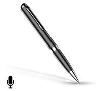 KOMELEC Stylo Micro Espion 16go Enregistrement Audio Pendant 20 Heures Noir