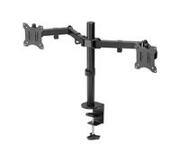 CONECTICPLUS Support mural tv double fixation bureau 17 à 32'