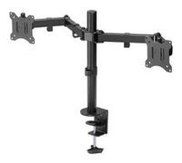 CONECTICPLUS Support mural tv double fixation bureau 17 à 32'