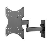 CONECTICPLUS Support mural tv orientable 23' à 42' double articulation Noir G