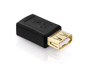 conecto CC20128 Adaptateur USB 2.0 (Micro USB femelle à USB femelle type A), noir