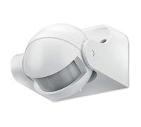 conecto CC50209 Détecteur de mouvement infrarouge (CC-IM040) installation en intérieur/extérieur, IP44, zone de travail de 180°/12m (1 pièce), blanc