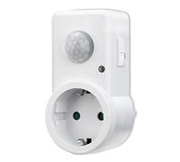 conecto CC50212 Détecteur de mouvement infrarouge (CC-IM060) Installation en intérieur, Adaptateur, IP20, zone de travail 120°/9m (1 pièce), blanc