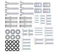 conecto Jeu de vis Vesa 64 pièces, Optimal pour Le Montage des téléviseurs, Support Mural pour téléviseur, Support pour téléviseur, vis de Montage avec Chevilles et rondelles SA-CC50689