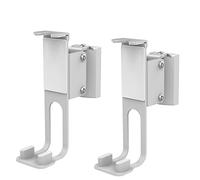 conecto Lot de 2 Supports muraux pour Haut-parleurs Sonos® One, Sonos® One SL, Sonos® Play:1, Charge maximale : 3 kg, Blanc