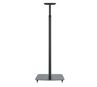 conecto Pied d'enceinte réglable en Hauteur pour SONOS One® et SONOS One SL®, Distance du Mur 25cm, capacité de Charge 3kg, Noir