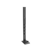 conecto SA-CC50878 Pied pour aspirateur en aluminium, noir